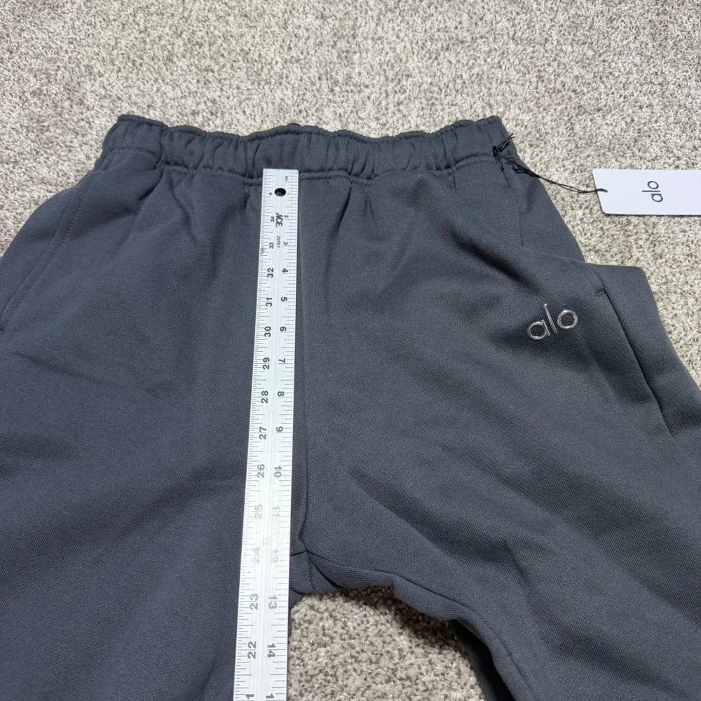 NEW ALO Yoga Accolade Straight Leg Sweatpants Anthracite Gray Women S Fleece